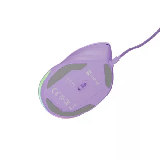 Vertikální myš Natec CRAKE 2 PRO/Vertikální/Optická/Pro praváky/12 400 DPI/Drátové USB-A/Fialová Vertikální myš Natec CRAKE 2 PRO/Vertikální/Optická/Pro praváky/12 400 DPI/Drátové USB-A/Fialová