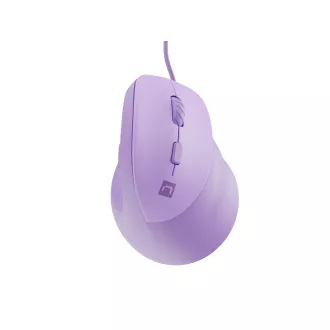 Vertikální myš Natec CRAKE 2 PRO/Vertikální/Optická/Pro praváky/12 400 DPI/Drátové USB-A/Fialová Vertikální myš Natec CRAKE 2 PRO/Vertikální/Optická/Pro praváky/12 400 DPI/Drátové USB-A/Fialová