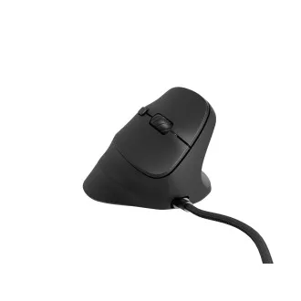 Vertikální myš Natec CRAKE 2 PRO/Vertikální/Optická/Pro praváky/12 400 DPI/Drátové USB-A/Černá Vertikální myš Natec CRAKE 2 PRO/Vertikální/Optická/Pro praváky/12 400 DPI/Drátové USB-A/Černá