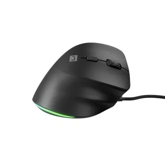 Vertikální myš Natec CRAKE 2 PRO/Vertikální/Optická/Pro praváky/12 400 DPI/Drátové USB-A/Černá Vertikální myš Natec CRAKE 2 PRO/Vertikální/Optická/Pro praváky/12 400 DPI/Drátové USB-A/Černá