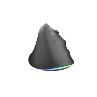 Vertikální myš Natec CRAKE 2 PRO/Vertikální/Optická/Pro praváky/12 400 DPI/Drátové USB-A/Černá Vertikální myš Natec CRAKE 2 PRO/Vertikální/Optická/Pro praváky/12 400 DPI/Drátové USB-A/Černá