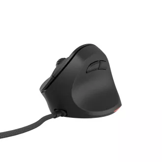 Vertikální myš Natec CRAKE 2 PRO/Vertikální/Optická/Pro praváky/12 400 DPI/Drátové USB-A/Černá Vertikální myš Natec CRAKE 2 PRO/Vertikální/Optická/Pro praváky/12 400 DPI/Drátové USB-A/Černá