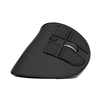 Vertikální bezdrátová myš Natec EUPHONIE PRO/Vertikální/Blue Sense/Pro praváky/4 000 DPI/USB+BT/Čern