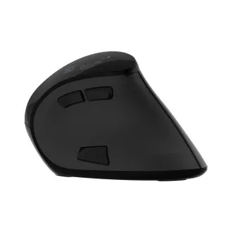 Vertikální bezdrátová myš Natec EUPHONIE PRO/Vertikální/Blue Sense/Pro praváky/4 000 DPI/USB+BT/Čern