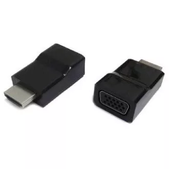 Kab. redukce HDMI na VGA, M/F, černá Kab. redukce HDMI na VGA, M/F, černá
