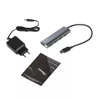 i-tec USB 3.0 Metal Charging HUB 4 Port i-tec USB 3.0 Metal Charging HUB 4 Port