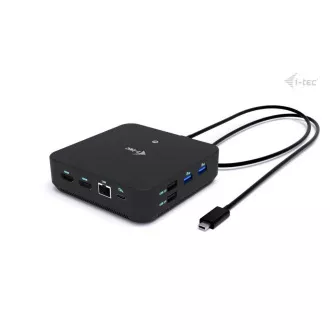 i-tec USB-C DP Dual HDMI Docking Station, Power Delivery 100W + i-tec Universal Charger 100W i-tec USB-C DP Dual HDMI Docking Station, Power Delivery 100W + i-tec Universal Charger 100W