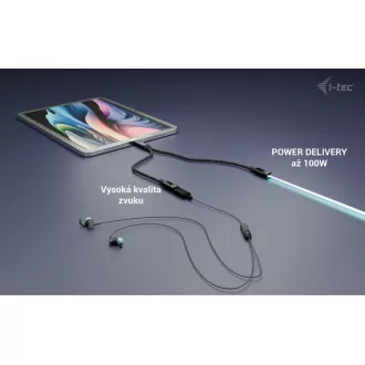 i-tec USB-C Cable Splitter Audio/Data, Power Delivery 100W i-tec USB-C Cable Splitter Audio/Data, Power Delivery 100W