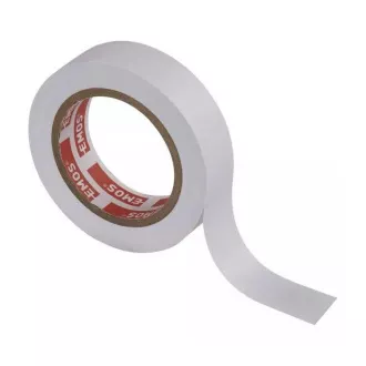Emos Izolační páska PVC 15/10 bílá Emos Izolační páska PVC 15/10 bílá