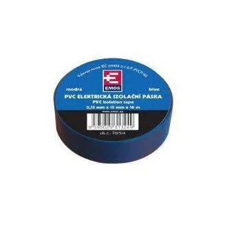 Emos Izolační páska PVC 15/10 modrá Emos Izolační páska PVC 15/10 modrá