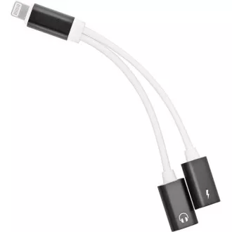 PremiumCord Adapter Lightning na 3,5mm jack audio + Lightning charging PremiumCord Adapter Lightning na 3,5mm jack audio + Lightning charging
