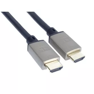 PremiumCord Ultra High Speed HDMI 2.1 kabel 8K@60Hz, 4K@120Hz délka 5m kovové pozlacené konektory