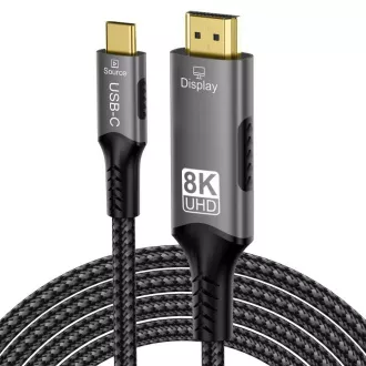PremiumCord USB-C na HDMI kabel, 2m PremiumCord USB-C na HDMI kabel, 2m