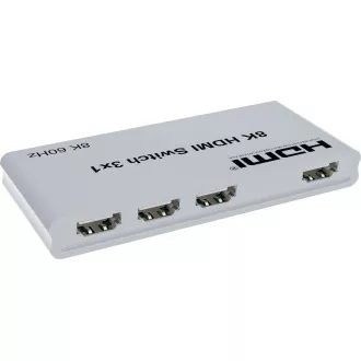 PremiumCord HDMI switch 3:1 s dálkovým ovladačem