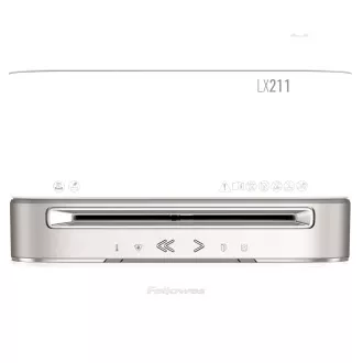 Fellowes Skartovač LX 211 bílý Fellowes Skartovač LX 211 bílý