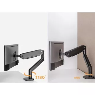 Držák monitoru Brateck LDT60-C012 jedno rameno mechanická pružina Heavy Duty Držák monitoru Brateck LDT60-C012 jedno rameno mechanická pružina Heavy Duty