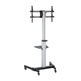 ALU pojízdný stojan Brateck FS44-46TW pro TV 37"-86" 50kg police ALU pojízdný stojan Brateck FS44-46TW pro TV 37"-86" 50kg police