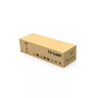 ALU pojízdný stojan Brateck FS44-46TW pro TV 37"-86" 50kg police ALU pojízdný stojan Brateck FS44-46TW pro TV 37"-86" 50kg police