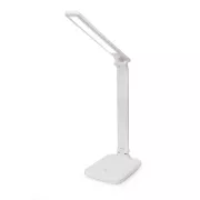 Platinet PDL194W stolní LED lampa Remus 5W stmívatelná, dotykové ovládání, USB port, bílá