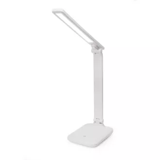 Platinet PDL194W stolní LED lampa Remus 5W stmívatelná, dotykové ovládání, USB port, bílá