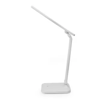 Platinet PDL194W stolní LED lampa Remus 5W stmívatelná, dotykové ovládání, USB port, bílá
