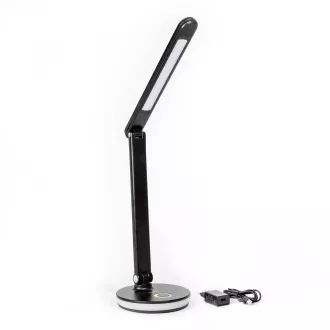 Platinet PDL400RGBB stolní LED lampa 12W stmívatelná, dotykové ovládání, USB port, černá Platinet PDL400RGBB stolní LED lampa 12W stmívatelná, dotykové ovládání, USB port, černá