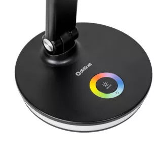 Platinet PDL400RGBB stolní LED lampa 12W stmívatelná, dotykové ovládání, USB port, černá Platinet PDL400RGBB stolní LED lampa 12W stmívatelná, dotykové ovládání, USB port, černá