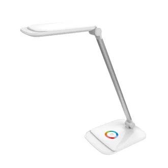 Platinet PDLQ60 stolní LED lampa 18W stmívatelná, dotykové ovládání, USB port, bílá Platinet PDLQ60 stolní LED lampa 18W stmívatelná, dotykové ovládání, USB port, bílá
