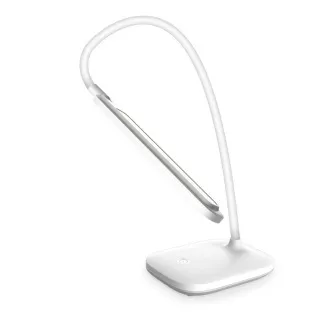 Platinet PDL6728 stolní LED lampa 5W stmívatelná, integrovaná baterie 2400mAh, USB port, bílá Platinet PDL6728 stolní LED lampa 5W stmívatelná, integrovaná baterie 2400mAh, USB port, bílá