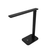 Platinet PDL6731B stolní LED lampa 5W stmívatelná, integrovaná baterie 6000mAh, USB port, černá
