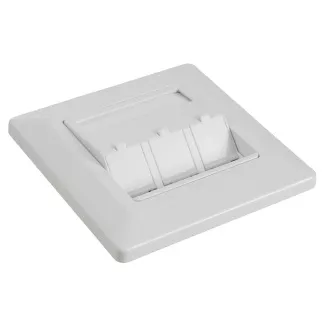 Zásuvka modulární Solarix pro 3 keystony Zásuvka modulární Solarix pro 3 keystony