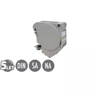 Držák keystonu 1 x RJ45 na DIN lištu šedý Držák keystonu 1 x RJ45 na DIN lištu šedý