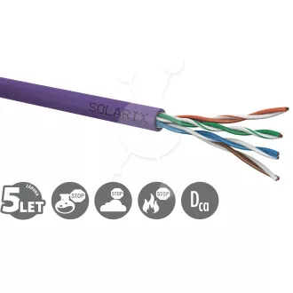 Instalační kabel Solarix CAT5E UTP LSOH Dca-s1,d2,a1 500m/box SXKD-5E-UTP-LSOH Instalační kabel Solarix CAT5E UTP LSOH Dca-s1,d2,a1 500m/box SXKD-5E-UTP-LSOH