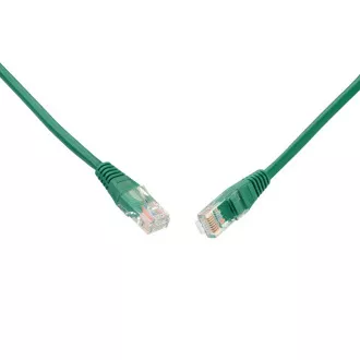 SOLARIX patch kabel CAT5E UTP PVC 0,5m zelený non-snag proof SOLARIX patch kabel CAT5E UTP PVC 0,5m zelený non-snag proof