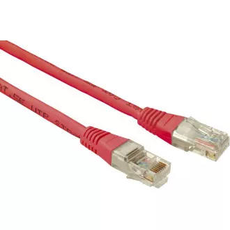 SOLARIX patch kabel CAT5E UTP PVC 5m červené SOLARIX patch kabel CAT5E UTP PVC 5m červené