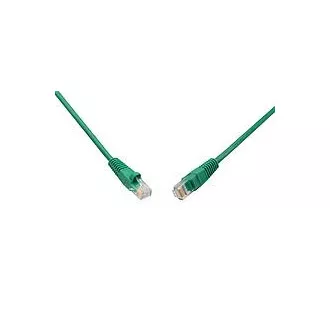 SOLARIX patch kabel CAT5E UTP PVC 3m zelený snag-proof SOLARIX patch kabel CAT5E UTP PVC 3m zelený snag-proof