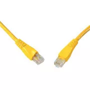 SOLARIX patch kabel CAT6 UTP PVC 2m žlutý snag proof