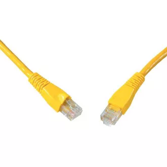SOLARIX patch kabel CAT6 UTP PVC 2m žlutý snag proof SOLARIX patch kabel CAT6 UTP PVC 2m žlutý snag proof