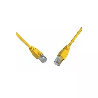 SOLARIX patch kabel CAT5E SFTP PVC 3m žlutý SOLARIX patch kabel CAT5E SFTP PVC 3m žlutý