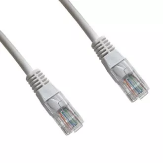 DATACOM Patch cord UTP CAT6 0,25m bílý DATACOM Patch cord UTP CAT6 0,25m bílý
