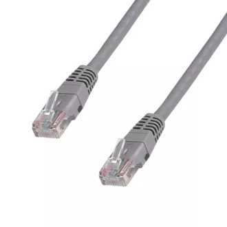 DATACOM Patchkabel 1,5m UTP , CAT5E , RJ45 šedý DATACOM Patchkabel 1,5m UTP , CAT5E , RJ45 šedý