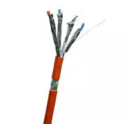 DATACOM S/FTP drát CAT7 LSOH 100m oranžový
