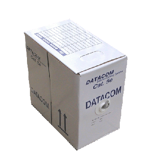 DATACOM UTP Cat5e PVC kabel 305m (lanko) černý DATACOM UTP Cat5e PVC kabel 305m (lanko) černý