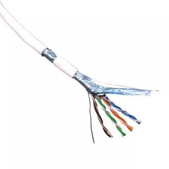 DATACOM FTP drát CAT5E PVC,Eca 305m bílý