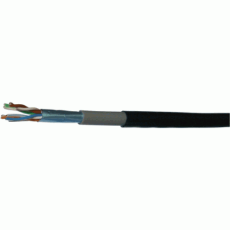DATACOM FTP drát CAT5E 305m OUTDOOR double jacket