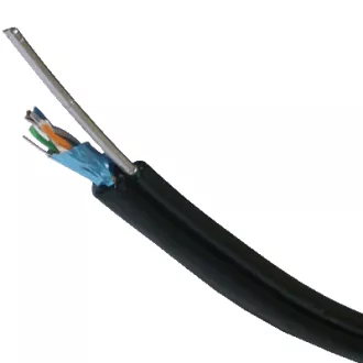 DATACOM FTP drát Cat5e 305m samonosný OUTDOOR blk DATACOM FTP drát Cat5e 305m samonosný OUTDOOR blk