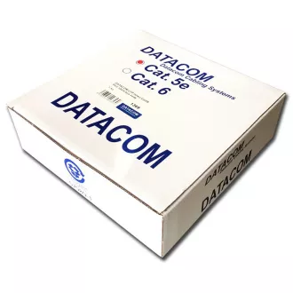 DATACOM UTP flex,Cat5e PVC,šedý,100m,lanko DATACOM UTP flex,Cat5e PVC,šedý,100m,lanko