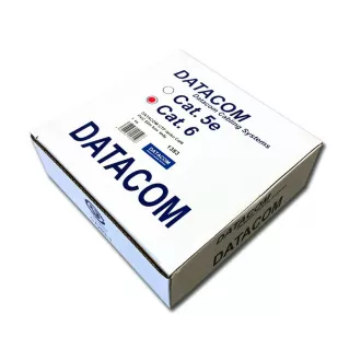 DATACOM UTP flex,Cat6 PVC,šedý,50m,lanko DATACOM UTP flex,Cat6 PVC,šedý,50m,lanko
