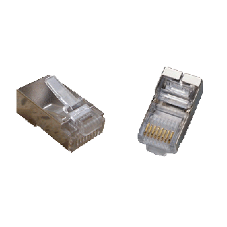 DATACOM Konektor RJ45 STP Cat5e 8p8c 100 ks, pro drát
