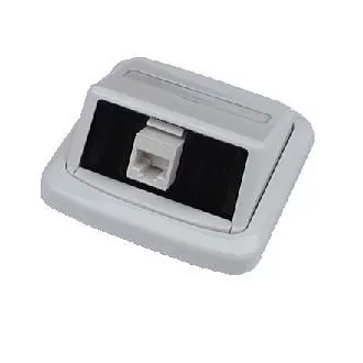 Jednozásuvka ABB TANGO 1xRJ45 cat6 UTP bílá